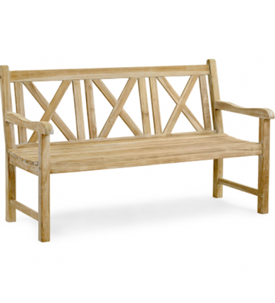 Teaksoffa tresits 150 cm