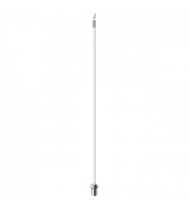 Flaggstång SG Roya. - Vit