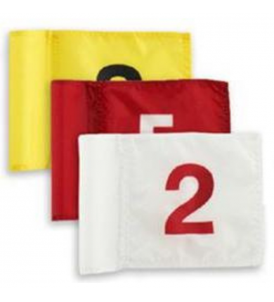 Flagga golf, "Jr" ParAide Numr 1-9 - Gul 2