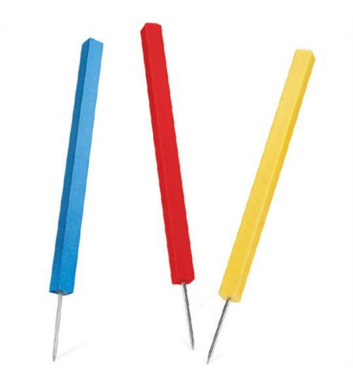 Hindersmarkering Par Aide, 46 cm - Röd