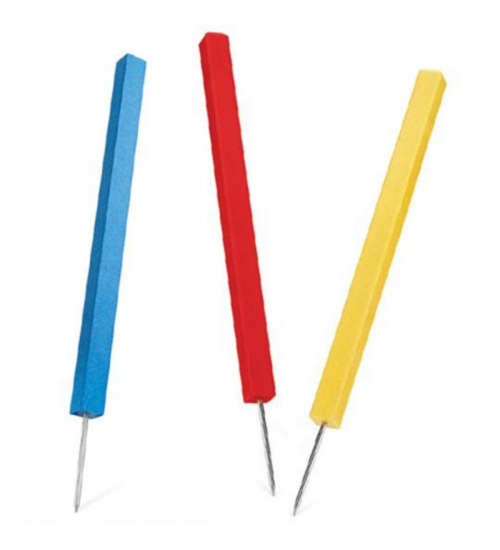 Hindersmarkering Par Aide, 46 cm - Röd