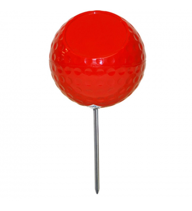 Dimple Tee Markering (Snedställd) - Röd