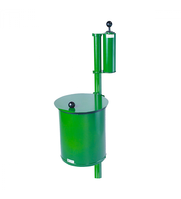 Bolltvätt & papperskorg KSAB - Grön