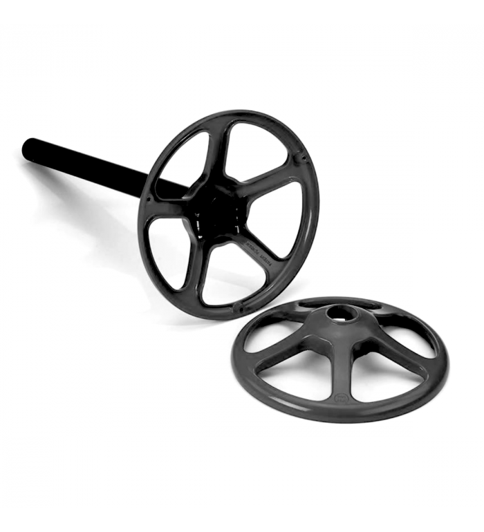 Rund fot Par Aide - Svart