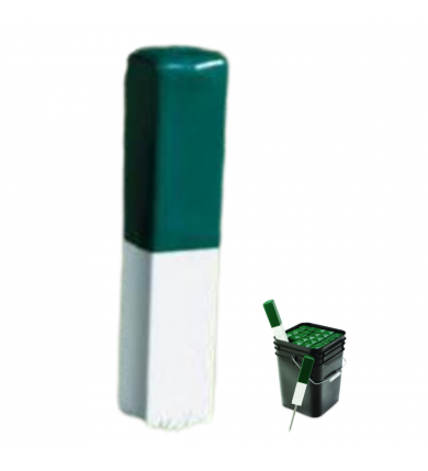 Hindersmarkering GrönVit - 25st