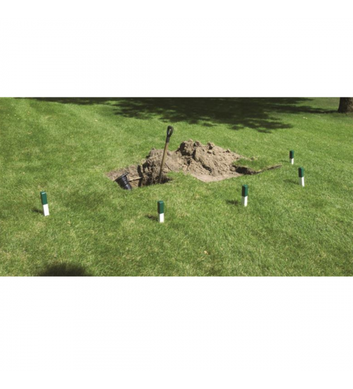 Hindersmarkering GrönVit - 25st Hindersmarkering GrönVit - 25st