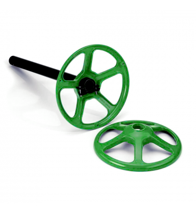 Rund Fot Par Aide - Grön