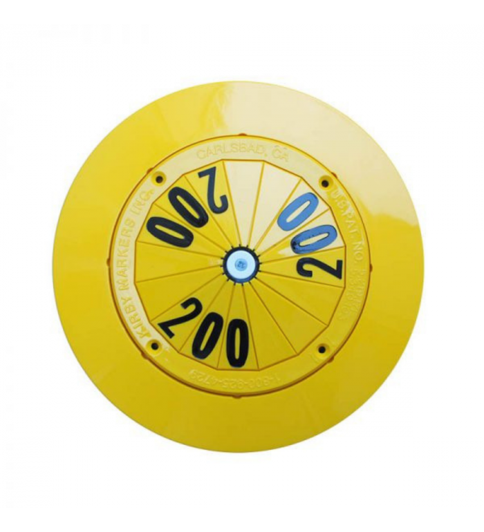 Fairwaymarkering - Gul Fairwaymarkering - Gul