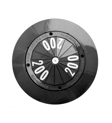 Fairwaymarkering - Svart