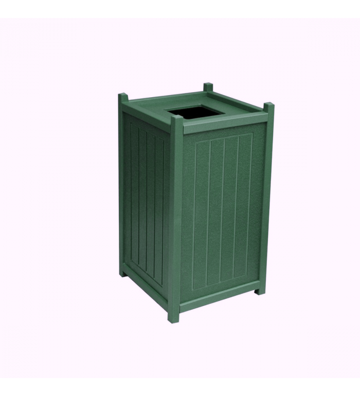 Papperskorg plast 95L - Grön Papperskorg plast 95L - Grön