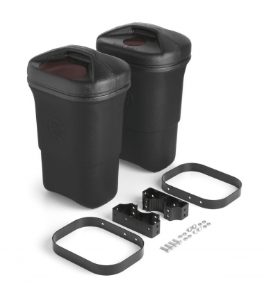 Trash Mate kompl. Dubbel - Svart