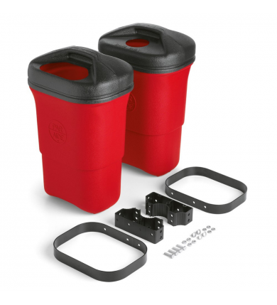 Trash Mate kompl. Dubbel - Röd