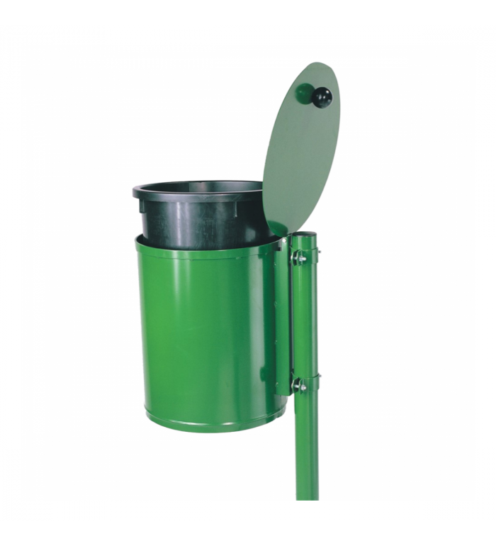 Papperskorg KSAB 35L inkl. hink. - Grön