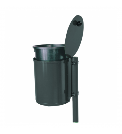 Papperskorg KSAB 35L inkl. hink. - Svart 2