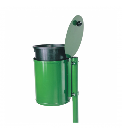 Papperskorg KSAB 14L inkl. hink - Grön 2