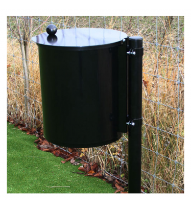 Papperskorg KSAB 14L kompl. - Svart 2