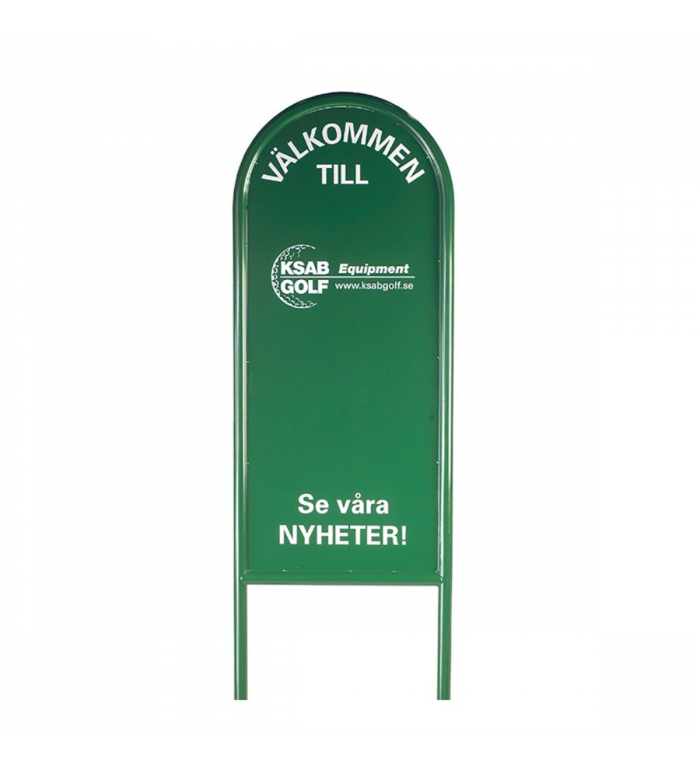 Skylt, Informationstavla med ben - 520x1250mm