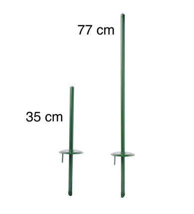 Stolpe till kantbockad 77 cm - Grön 2
