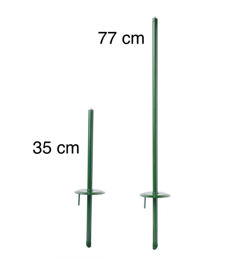 Stolpe till kantbockad 35cm - Grön
