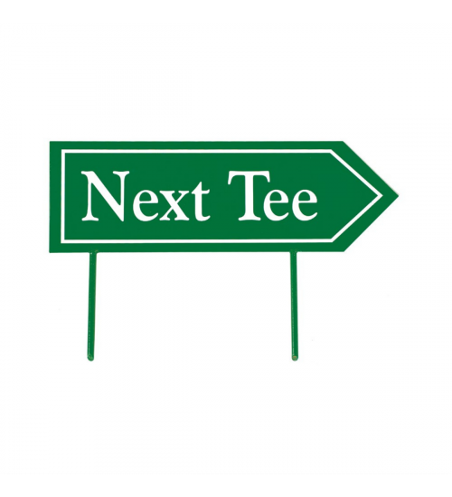 Next tee markskylt -  utan tryck Grön