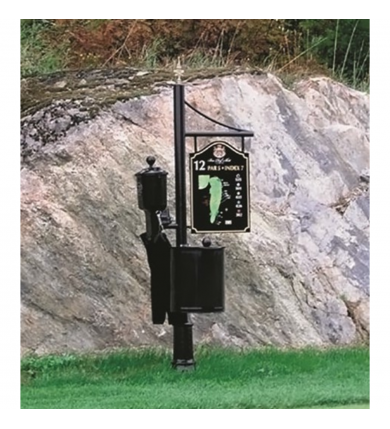 Teeskylt Castle Course 2