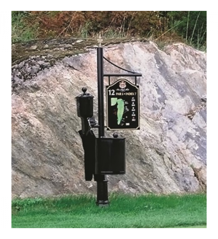 Teeskylt Castle Course