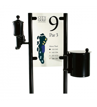 Skylt, Teeskylt komp. Royal. (Exl. fäste och tryck)