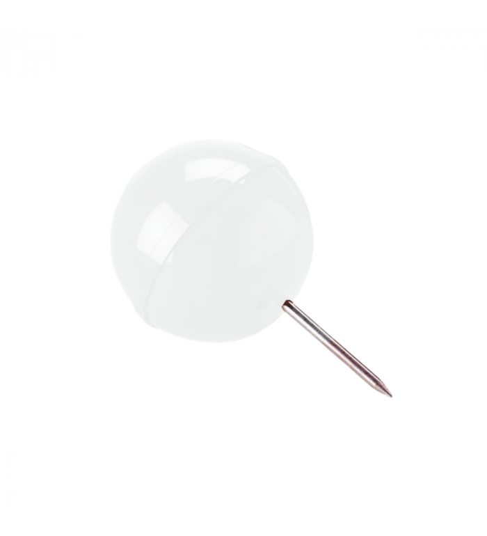 Teemarkering, Spherical Plastic - Vit