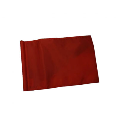 Tubflagga i nylon - Röd