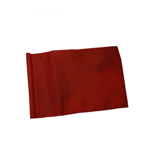 Tubflagga i nylon - Röd