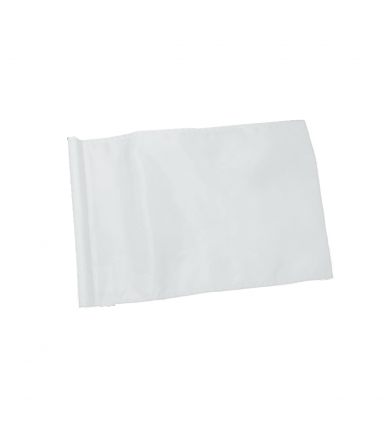 Tubflagga i nylon - Vit