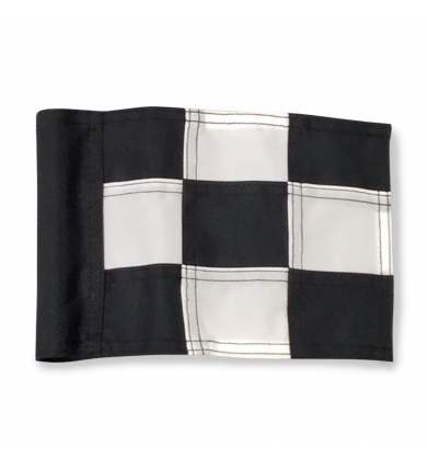 Flagga "Jr" Par Aide - Rutig Svart/vit