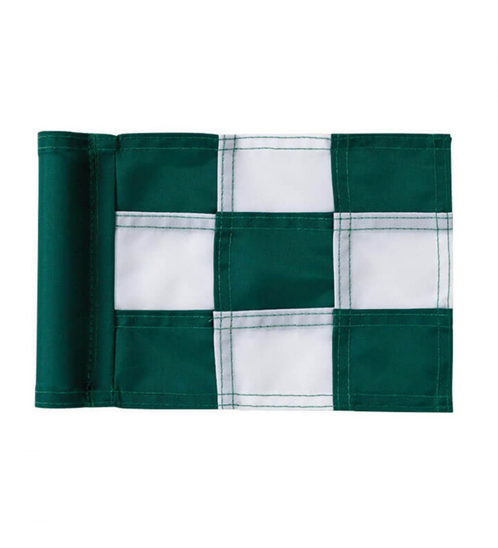 Flagga "Jr" Par Aide - Rutig Grön/vit