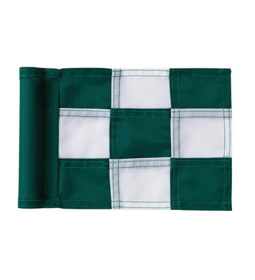 Flagga "Jr" Par Aide - Rutig Grön/vit