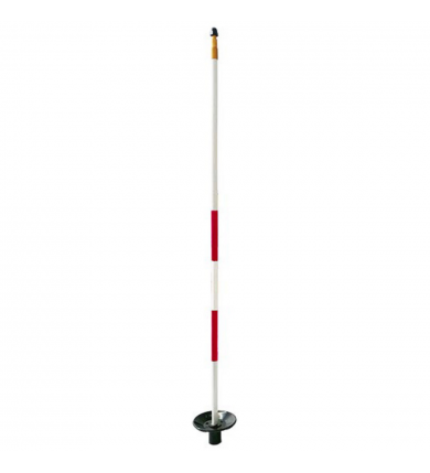 Flaggstång "Jr" ParAide - Röd/vit