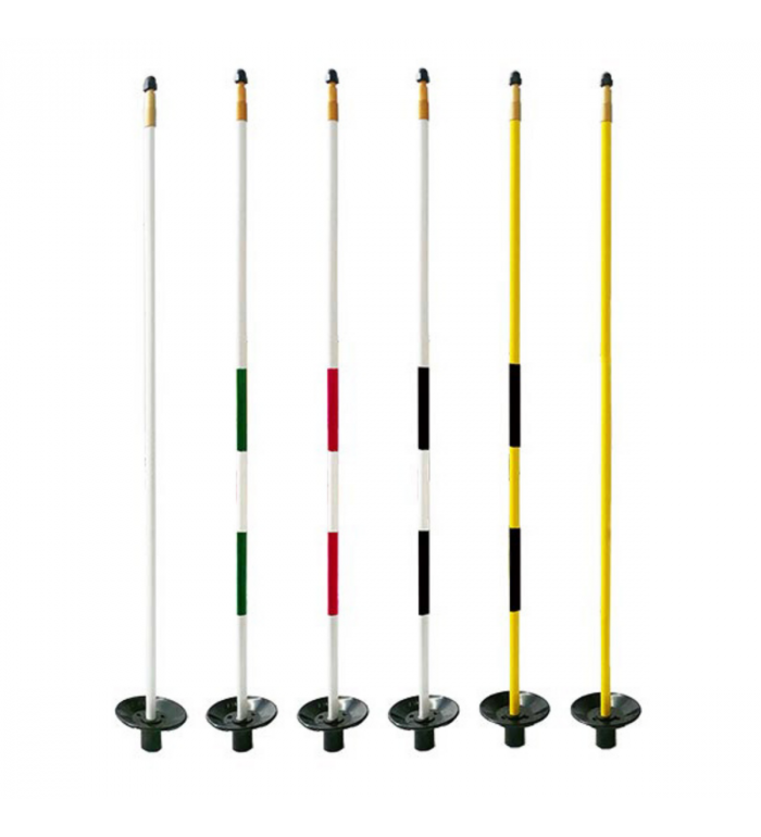 Flaggstång "Jr" ParAide - Vit