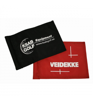 Digitaltryckt flagga - Dubbeltryck