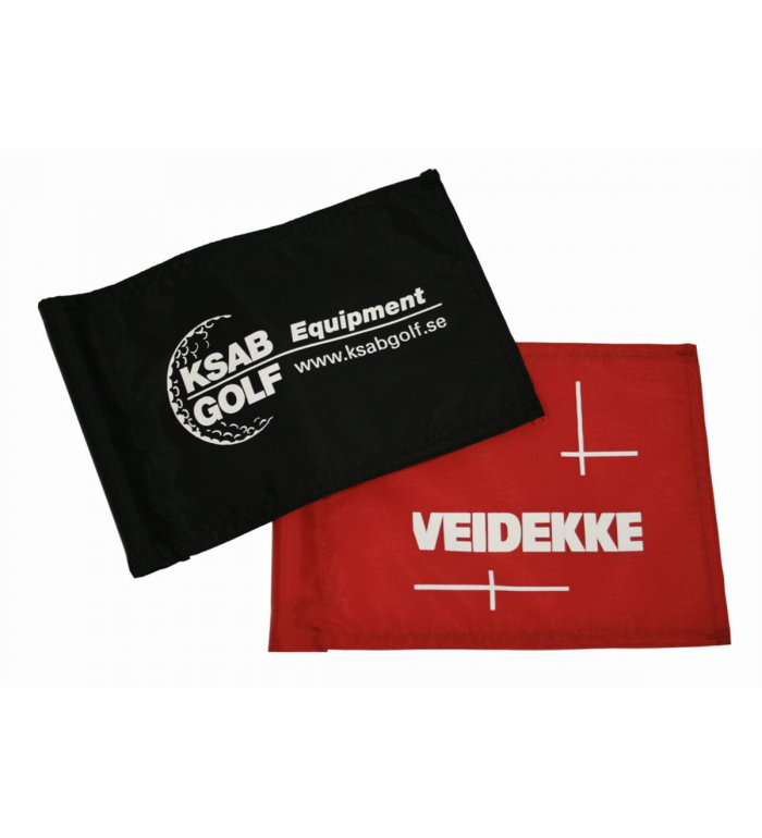 Digitaltryckt flagga - Dubbeltryck