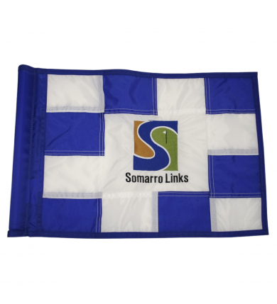 Flagga golf, Brodyr - Rutig flagga 2