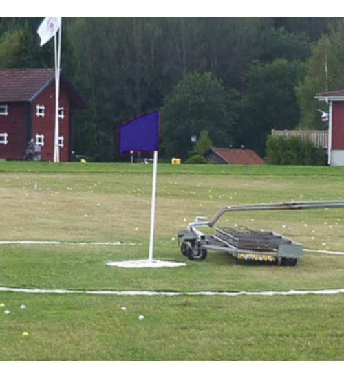 Flexflagga komplett - Blå