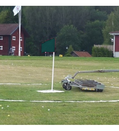 Flexflagga komplett - Grön