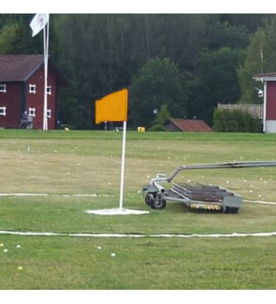 Flexflagga komplett - Orange