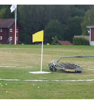 Flexflagga komplett - gul