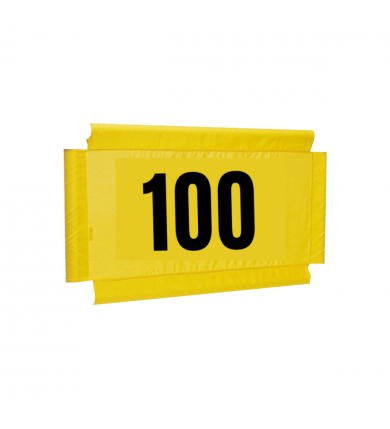 Avståndsskylt, reserv. - Nylonväv "100"