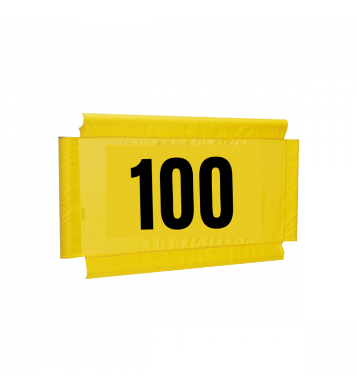 Avståndsskylt, reserv. - Nylonväv "100"