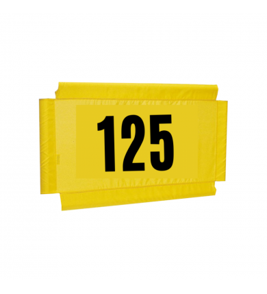 Avståndsskylt, reserv. - Nylonväv "125"