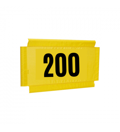Avståndsskylt, reserv. - Nylonväv "200"