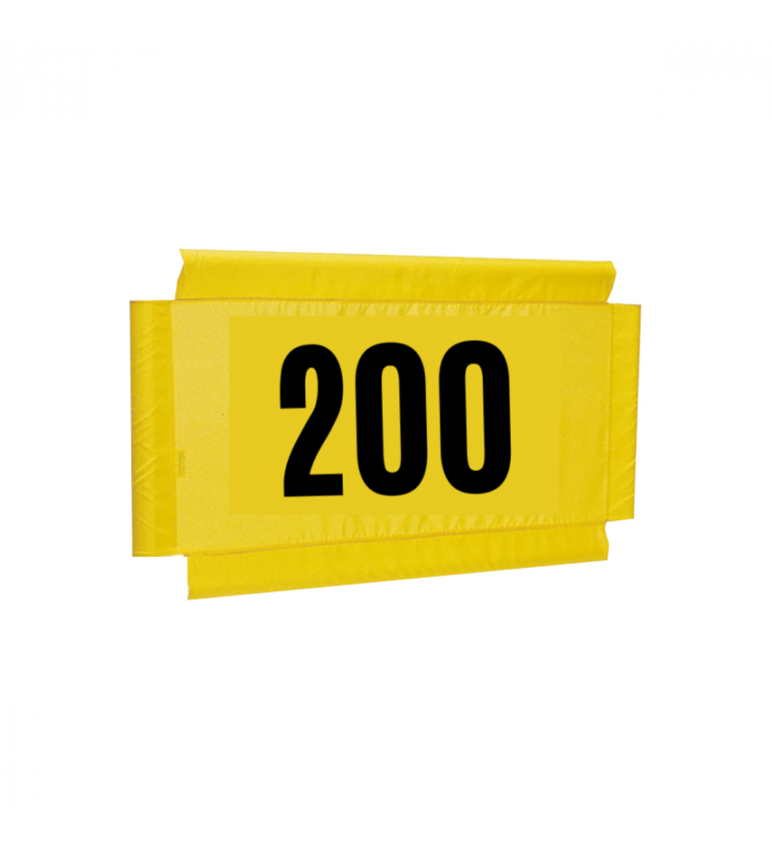 Avståndsskylt, reserv. - Nylonväv "200"