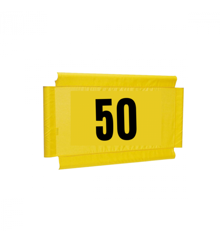 Avståndsskylt, reserv. - Nylonväv "50"