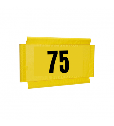 Avståndsskylt, reserv. - Nylonväv "75"